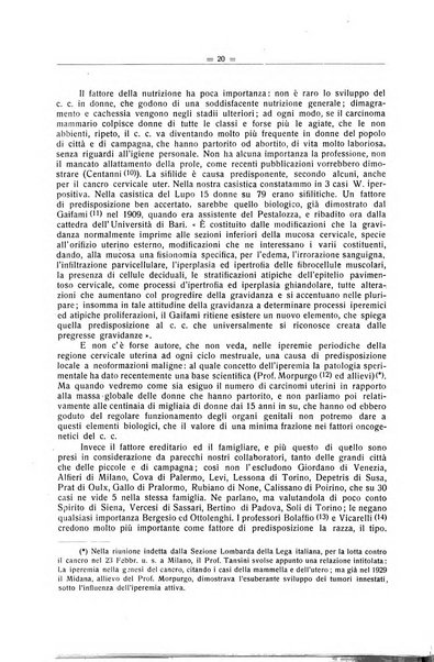 Il Cancro rivista trimestrale del centro per lo studio, diagnosi e cura dei tumori