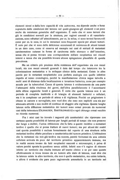 Il Cancro rivista trimestrale del centro per lo studio, diagnosi e cura dei tumori