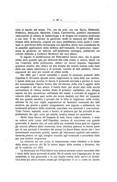 Il Cancro rivista trimestrale del centro per lo studio, diagnosi e cura dei tumori