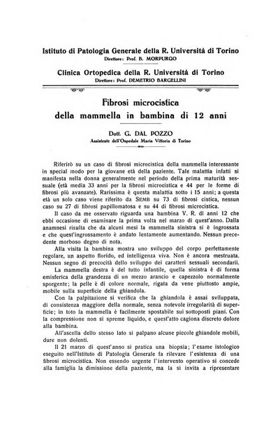 Il Cancro rivista trimestrale del centro per lo studio, diagnosi e cura dei tumori