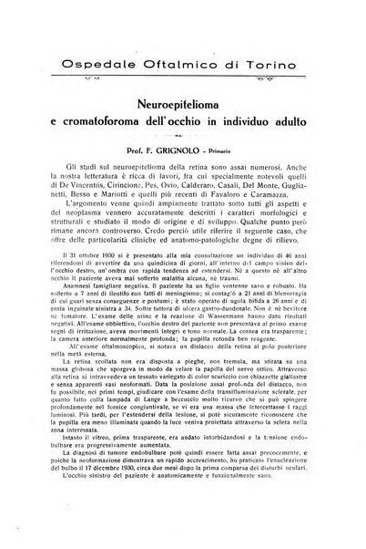 Il Cancro rivista trimestrale del centro per lo studio, diagnosi e cura dei tumori