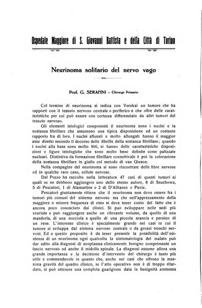 Il Cancro rivista trimestrale del centro per lo studio, diagnosi e cura dei tumori