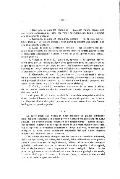 Il Cancro rivista trimestrale del centro per lo studio, diagnosi e cura dei tumori