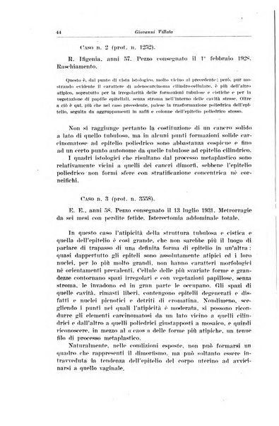 Il Cancro rivista trimestrale del centro per lo studio, diagnosi e cura dei tumori