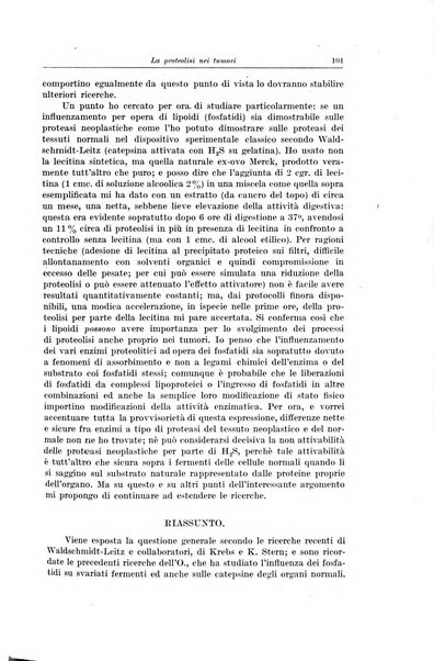 Il Cancro rivista trimestrale del centro per lo studio, diagnosi e cura dei tumori