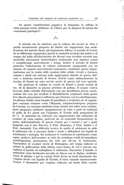 Il Cancro rivista trimestrale del centro per lo studio, diagnosi e cura dei tumori