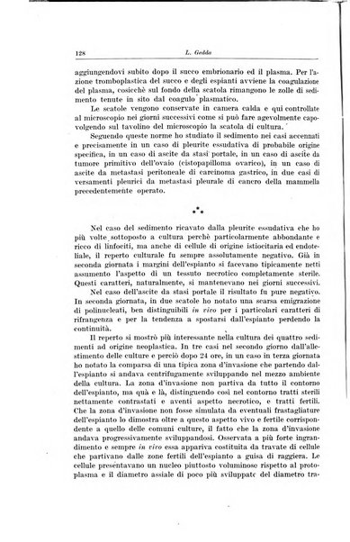 Il Cancro rivista trimestrale del centro per lo studio, diagnosi e cura dei tumori