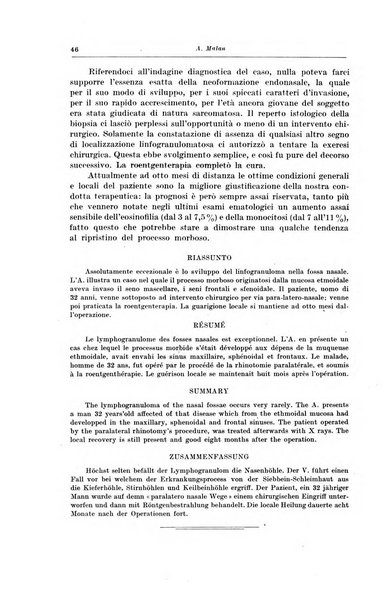 Il Cancro rivista trimestrale del centro per lo studio, diagnosi e cura dei tumori