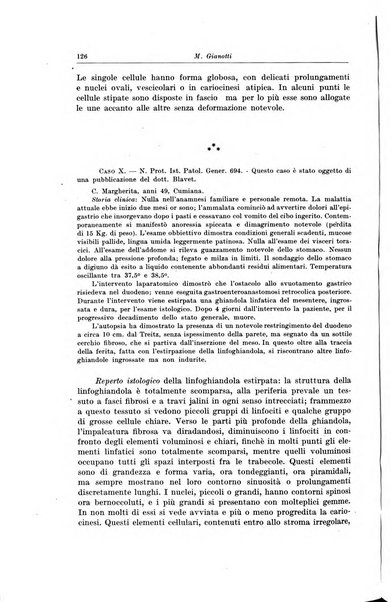 Il Cancro rivista trimestrale del centro per lo studio, diagnosi e cura dei tumori