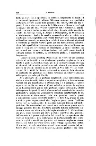 Il Cancro rivista trimestrale del centro per lo studio, diagnosi e cura dei tumori