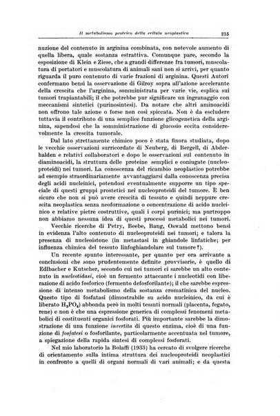 Il Cancro rivista trimestrale del centro per lo studio, diagnosi e cura dei tumori