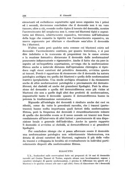 Il Cancro rivista trimestrale del centro per lo studio, diagnosi e cura dei tumori