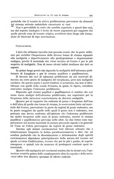 Il Cancro rivista trimestrale del centro per lo studio, diagnosi e cura dei tumori