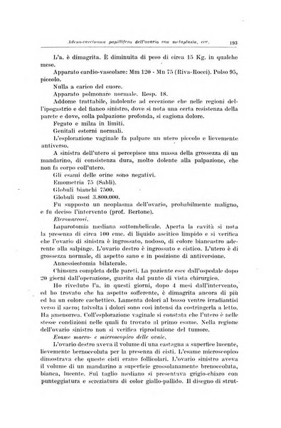 Il Cancro rivista trimestrale del centro per lo studio, diagnosi e cura dei tumori