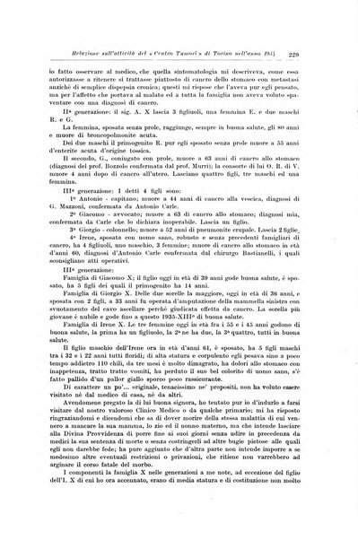 Il Cancro rivista trimestrale del centro per lo studio, diagnosi e cura dei tumori