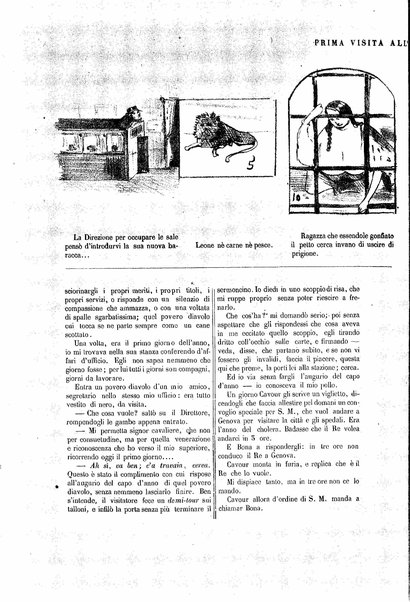 La caricatura : pubblicazione settimanale di profili biografici contemporanei illustrati da Camillo Teja , Virginio, Mario, Crac ed altri artisti