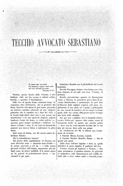 La caricatura : pubblicazione settimanale di profili biografici contemporanei illustrati da Camillo Teja , Virginio, Mario, Crac ed altri artisti