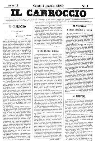 Il carroccio : giornale delle provincie