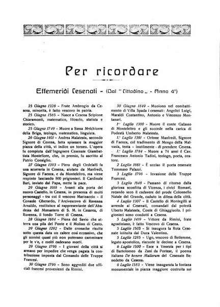 Cesena rivista mensile del Comune