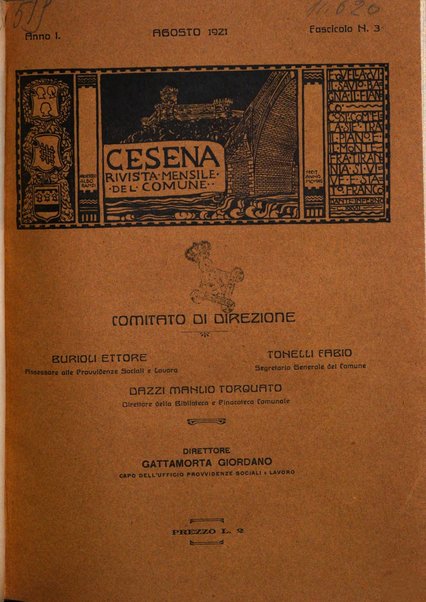 Cesena rivista mensile del Comune