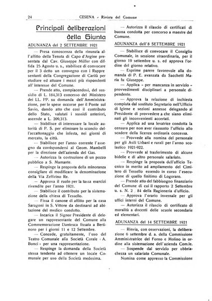 Cesena rivista mensile del Comune