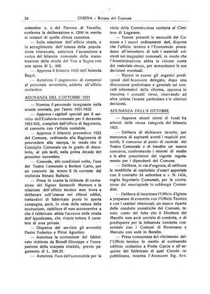 Cesena rivista mensile del Comune