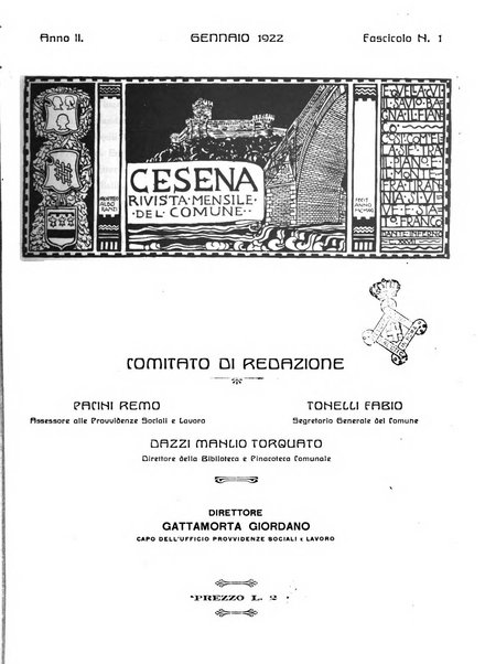 Cesena rivista mensile del Comune