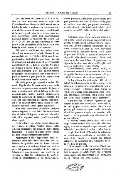 Cesena rivista mensile del Comune