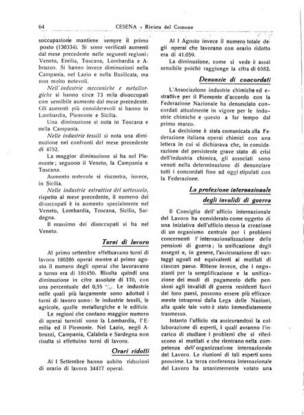 Cesena rivista mensile del Comune