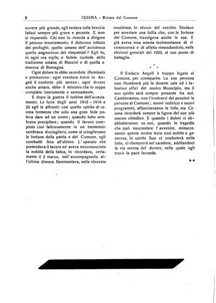 Cesena rivista mensile del Comune