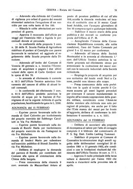 Cesena rivista mensile del Comune