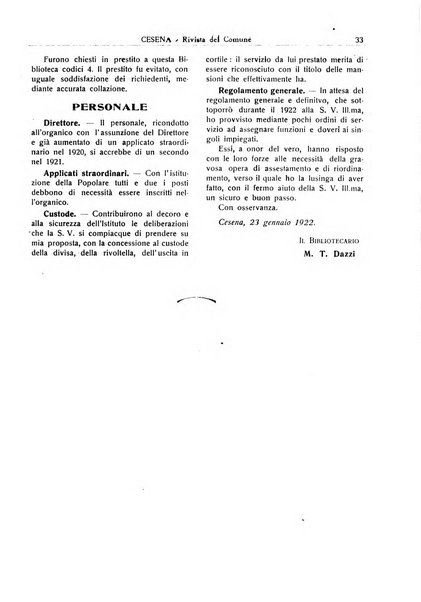 Cesena rivista mensile del Comune