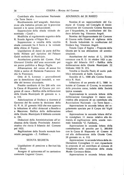 Cesena rivista mensile del Comune