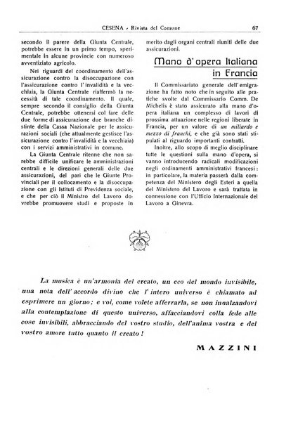 Cesena rivista mensile del Comune