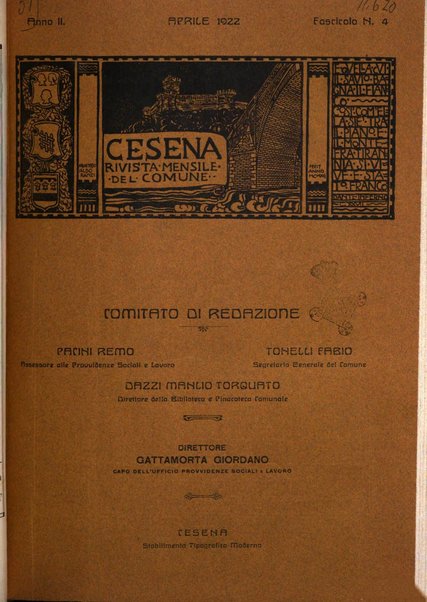 Cesena rivista mensile del Comune