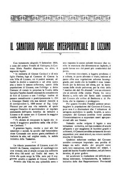 Cesena rivista mensile del Comune