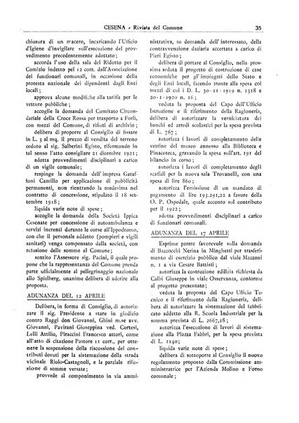 Cesena rivista mensile del Comune