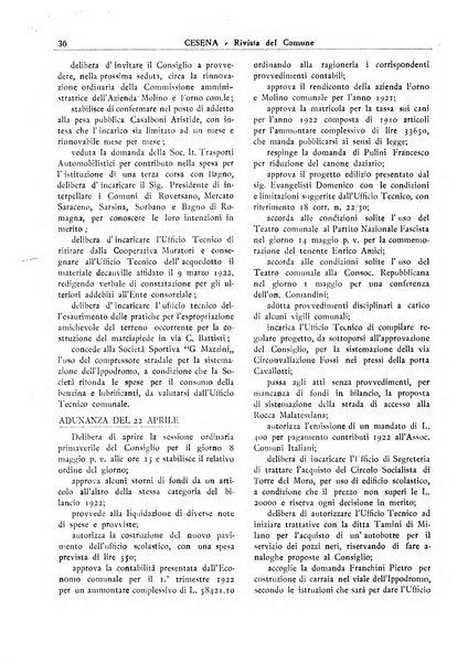 Cesena rivista mensile del Comune