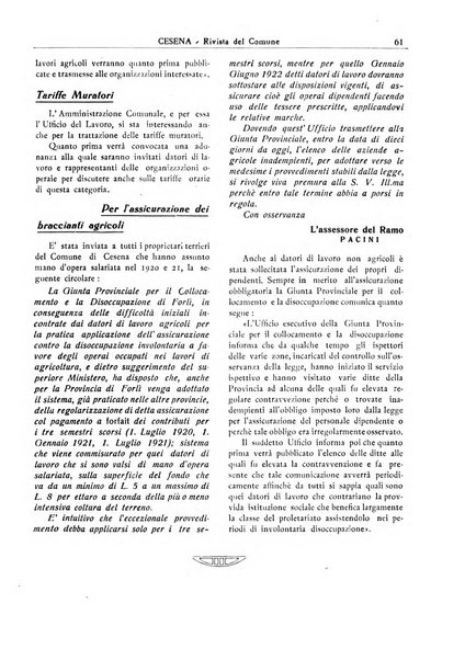 Cesena rivista mensile del Comune