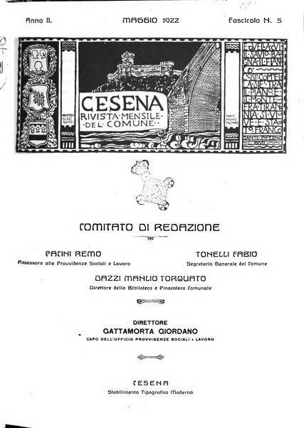 Cesena rivista mensile del Comune