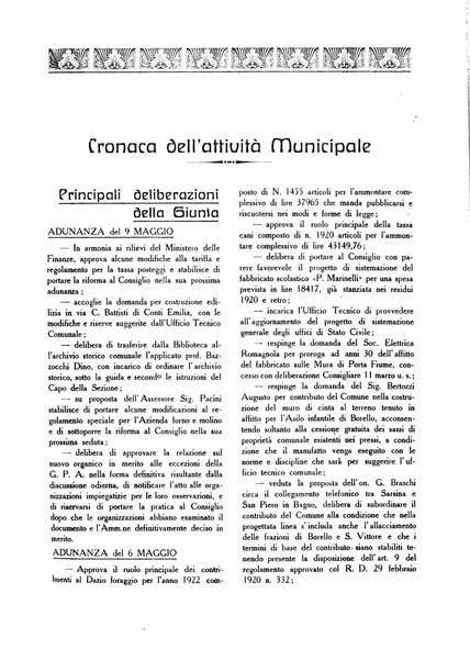 Cesena rivista mensile del Comune