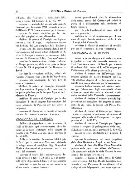 Cesena rivista mensile del Comune