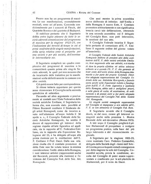 Cesena rivista mensile del Comune