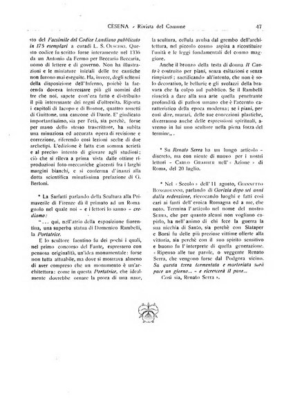 Cesena rivista mensile del Comune