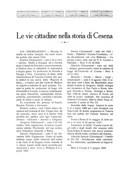 Cesena rivista mensile del Comune