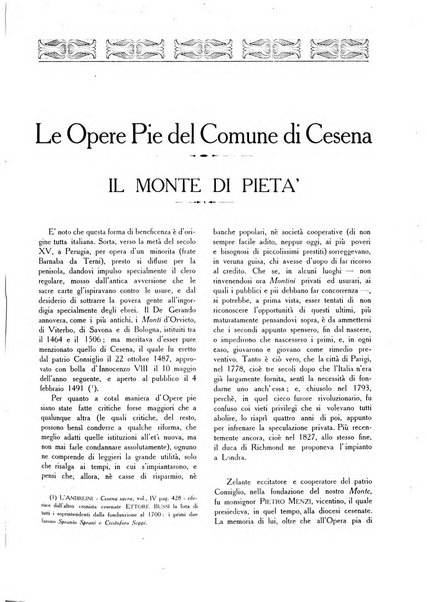 Cesena rivista mensile del Comune