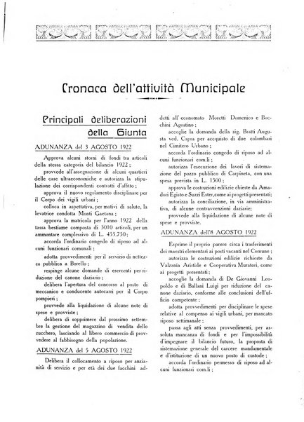 Cesena rivista mensile del Comune