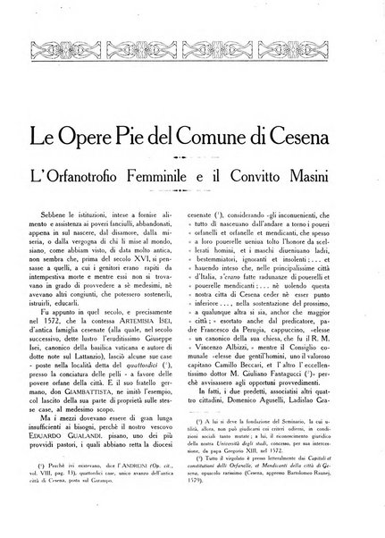 Cesena rivista mensile del Comune