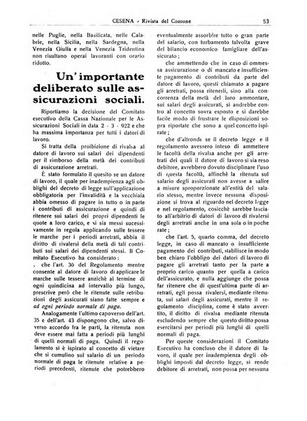 Cesena rivista mensile del Comune