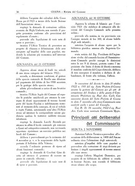 Cesena rivista mensile del Comune